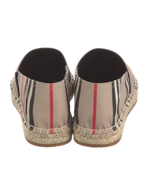 Burberry Canvas Striped Espadrilles