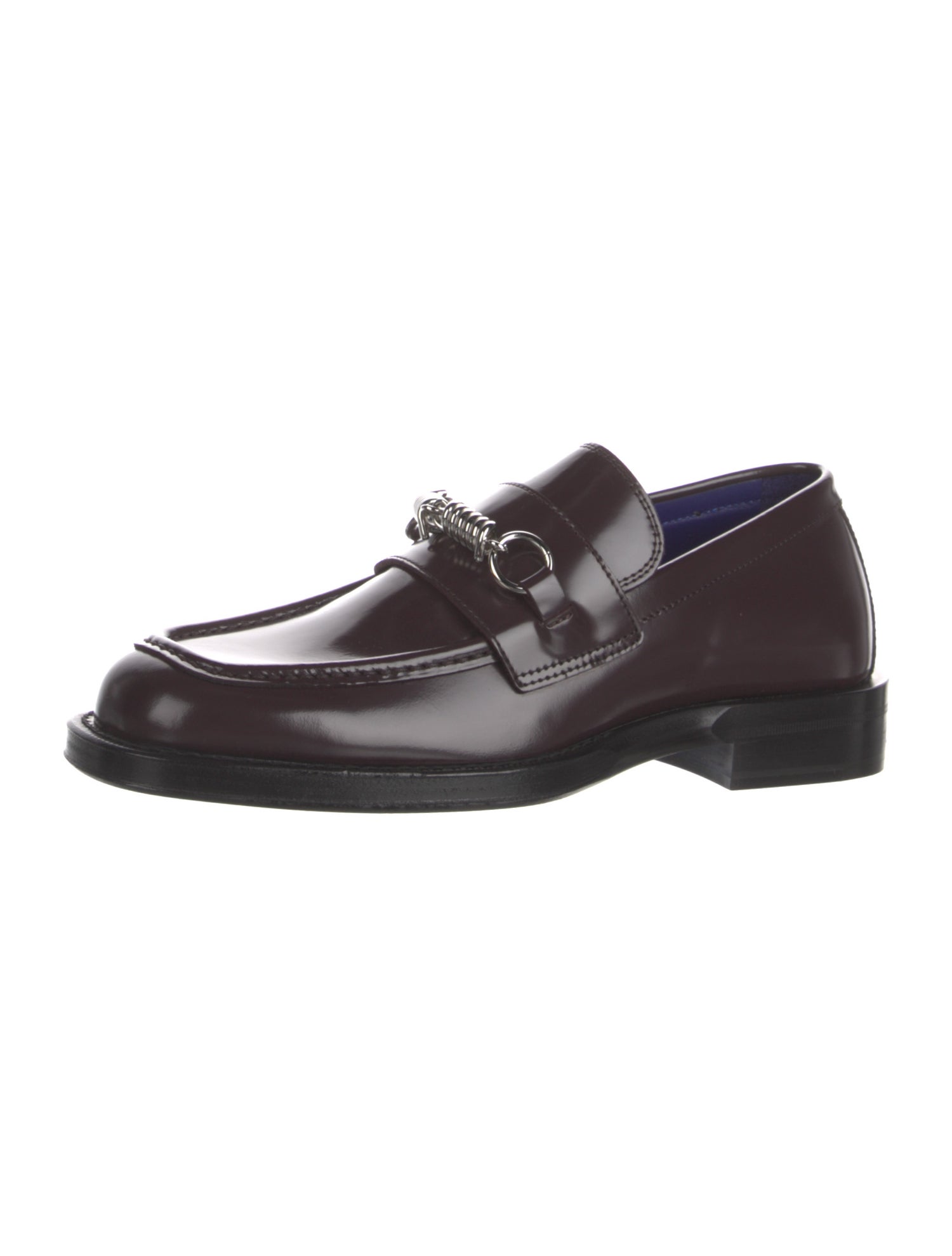 Burberry Leather Dress Loafers