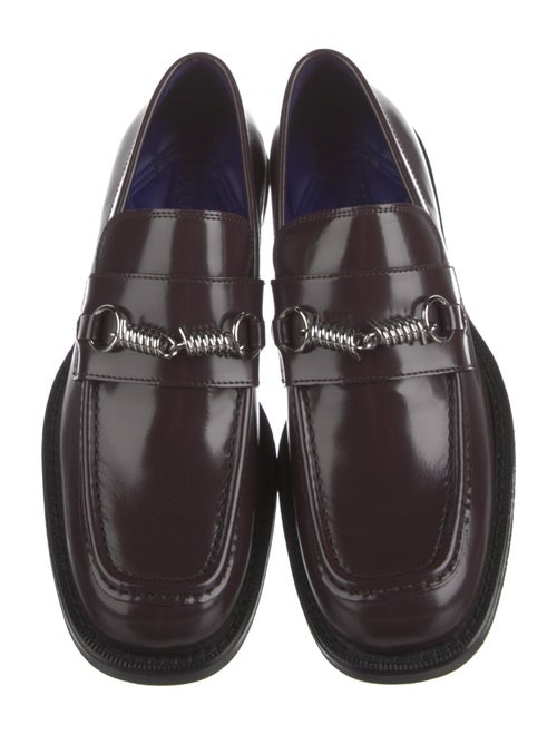 Burberry Leather Dress Loafers