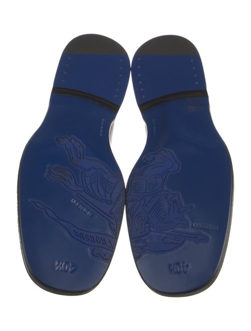 Burberry Leather Dress Loafers