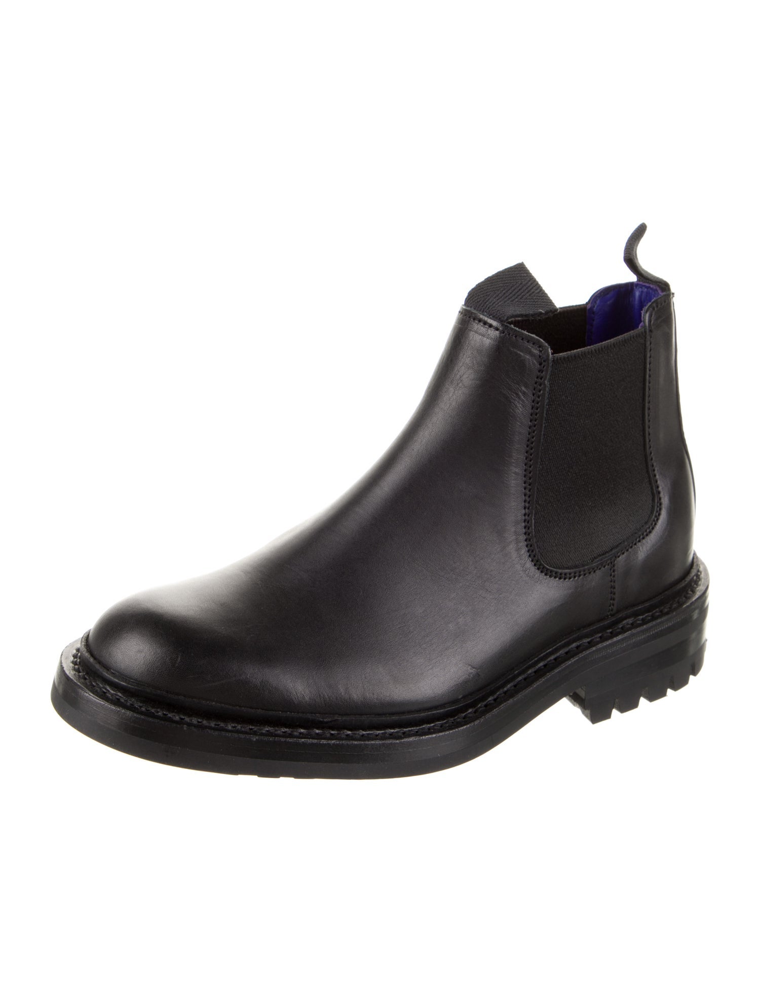 Burberry Leather Chelsea Boots