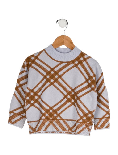 Burberry Toddler Boys' Patterned Woven Sweater