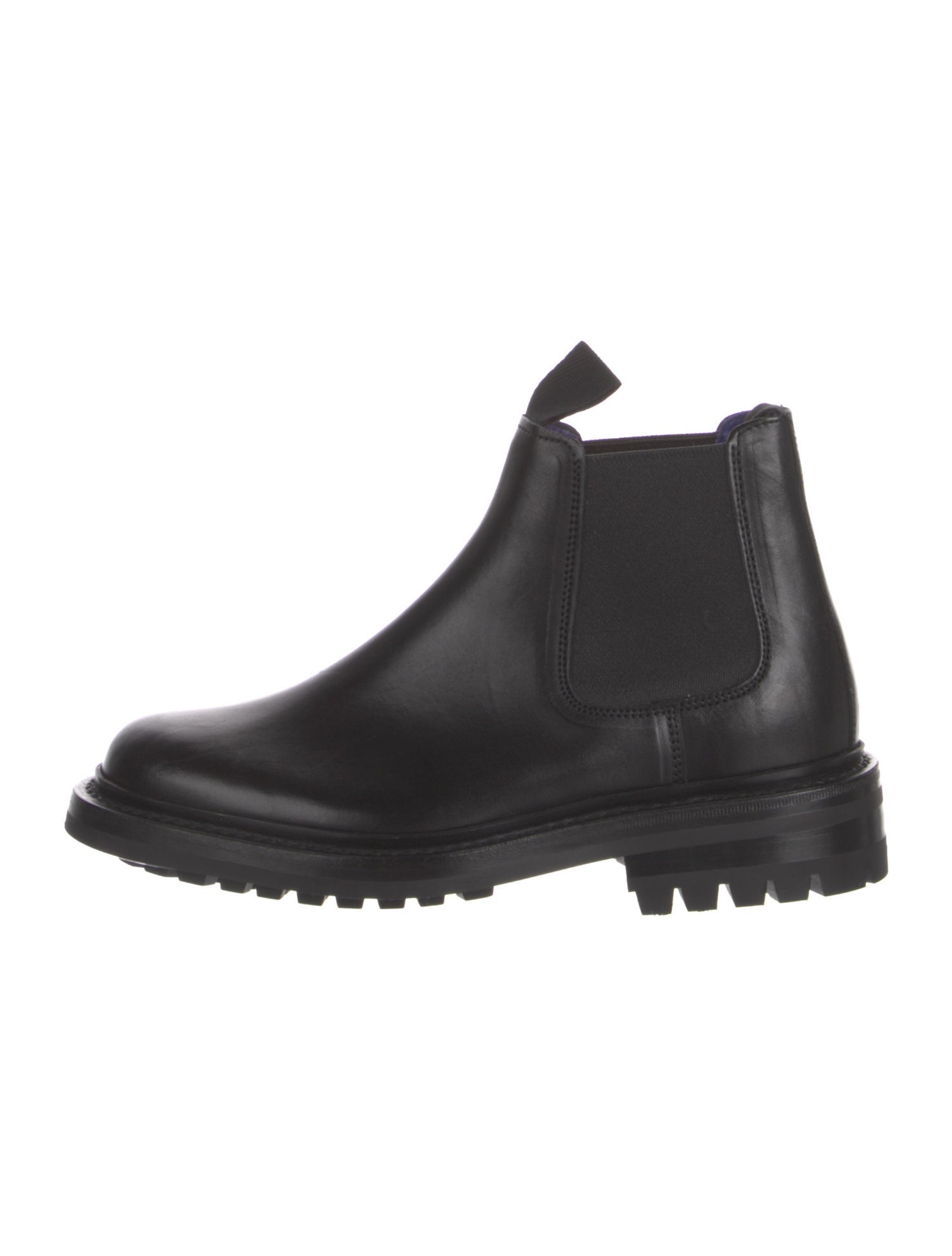 Burberry Leather Chelsea Boots