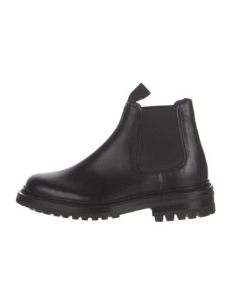 Burberry Leather Chelsea Boots