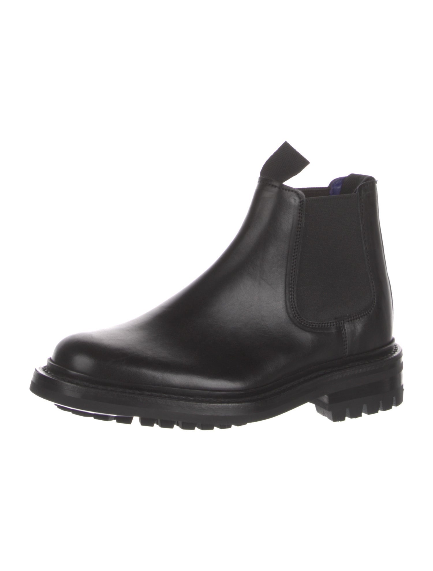 Burberry Leather Chelsea Boots