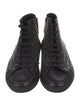Burberry Leather Studded Accents Sneakers