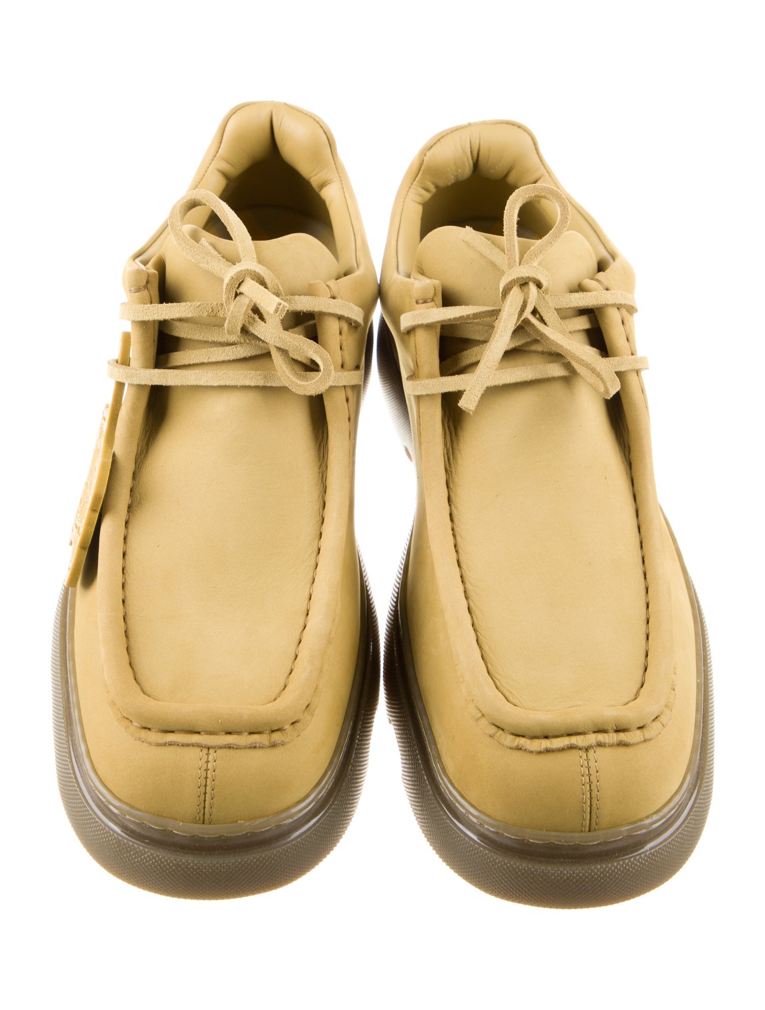 Burberry Suede Lace-Up Boots