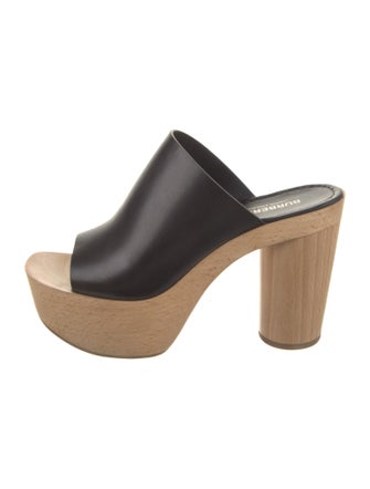 Burberry Leather Slides