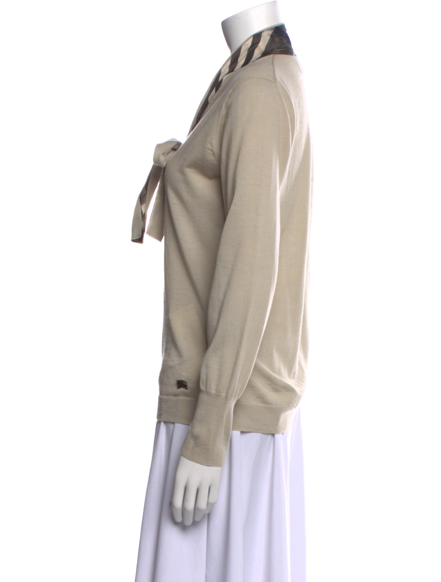 Burberry Wool Cowl Neck Sweater