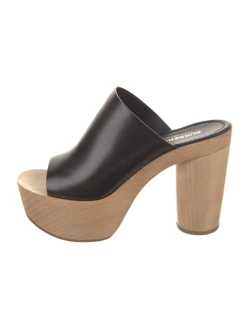 Burberry Leather Slides