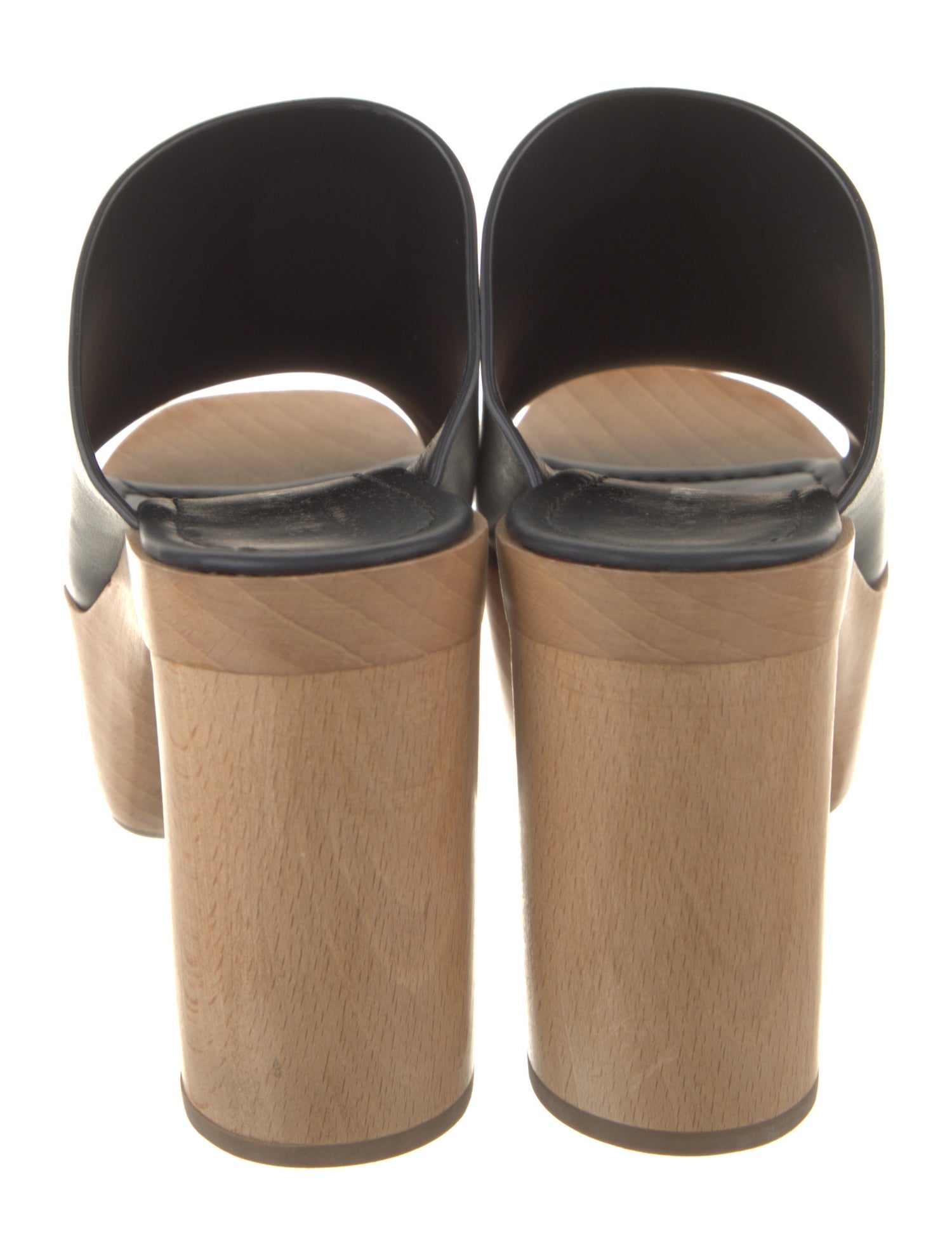 Burberry Leather Slides