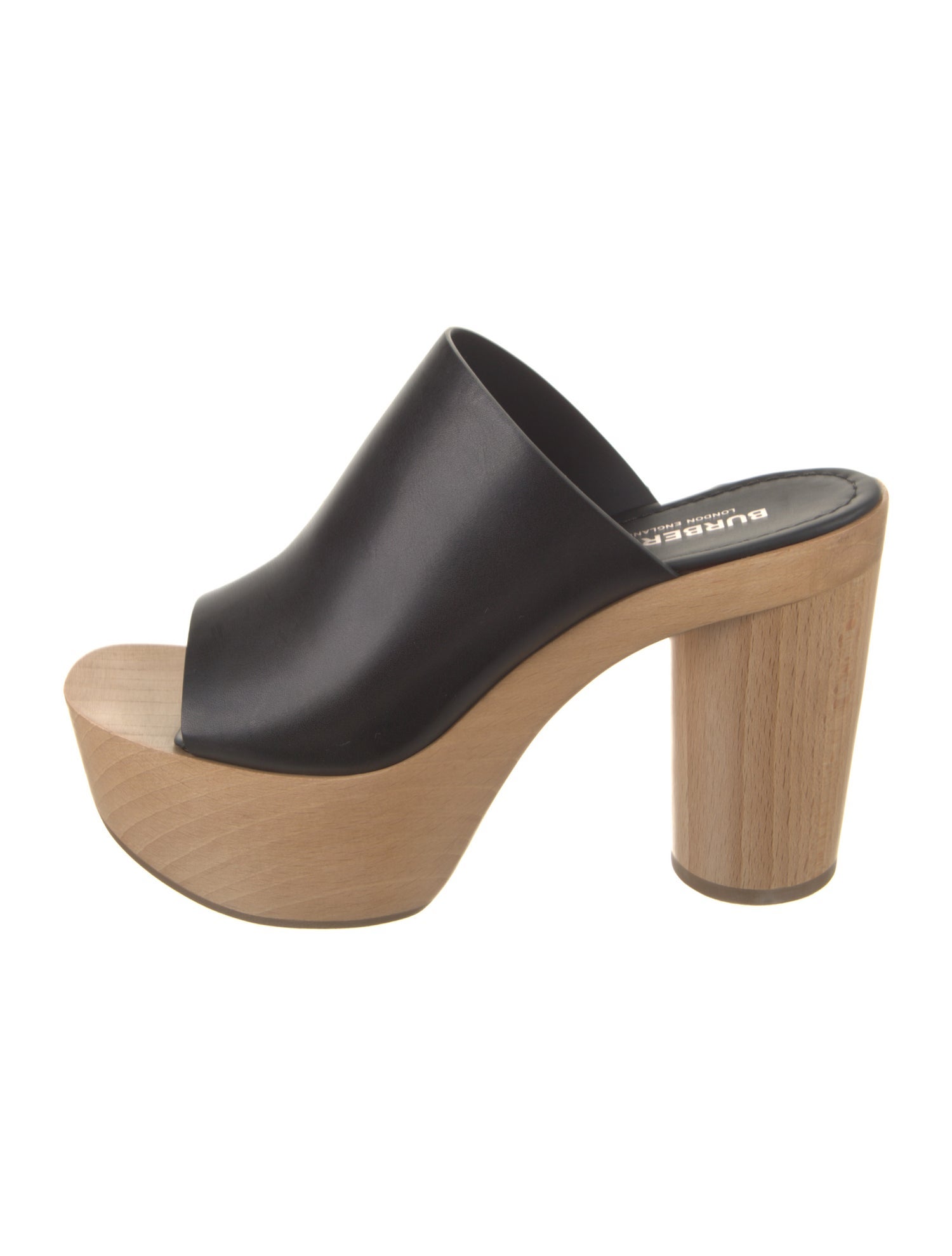 Burberry Leather Slides