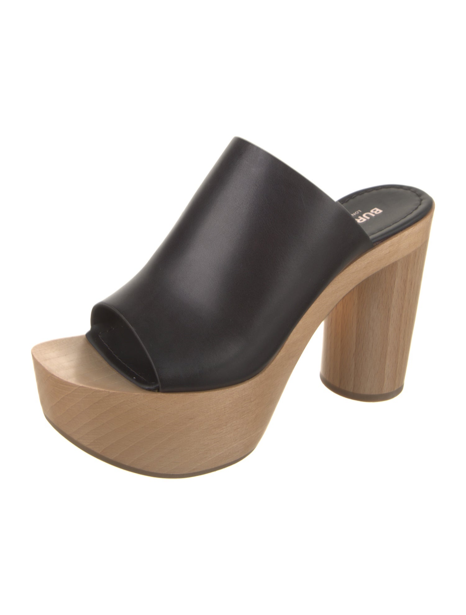 Burberry Leather Slides