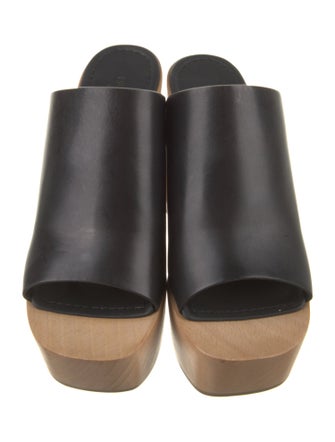 Burberry Leather Slides