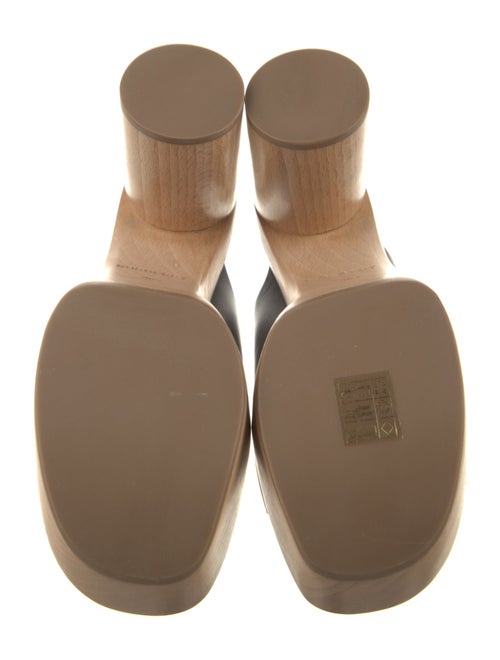 Burberry Leather Slides