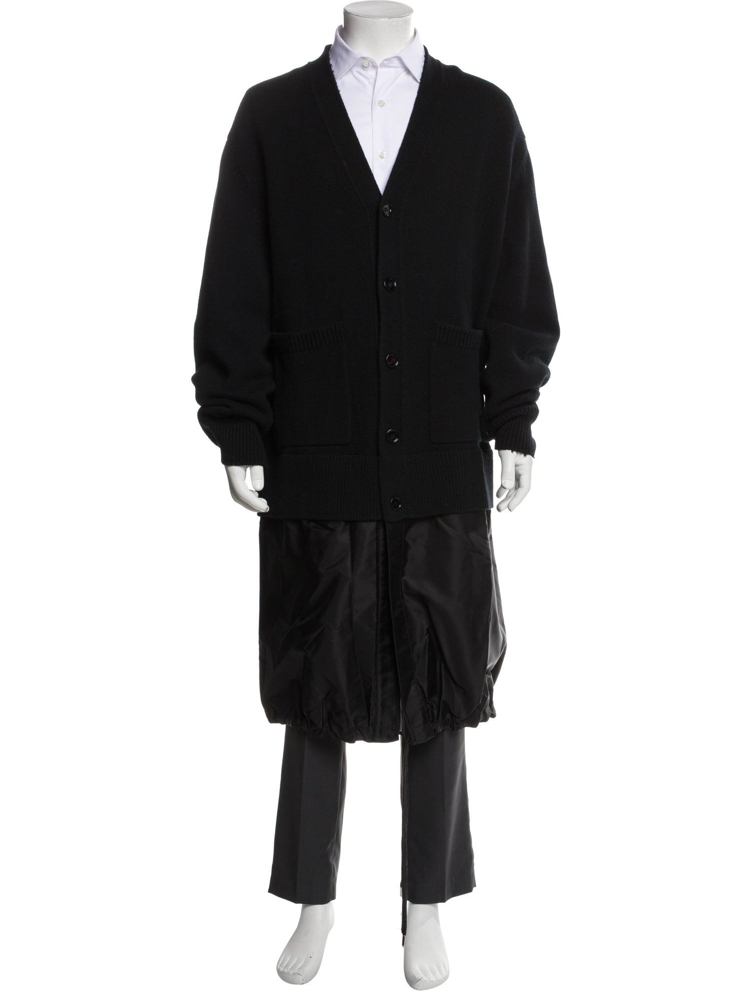 Burberry House Check Pattern Merino Wool Cardigan