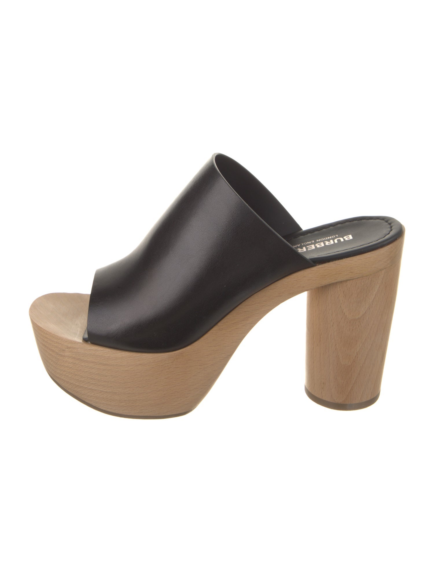 Burberry Leather Slides