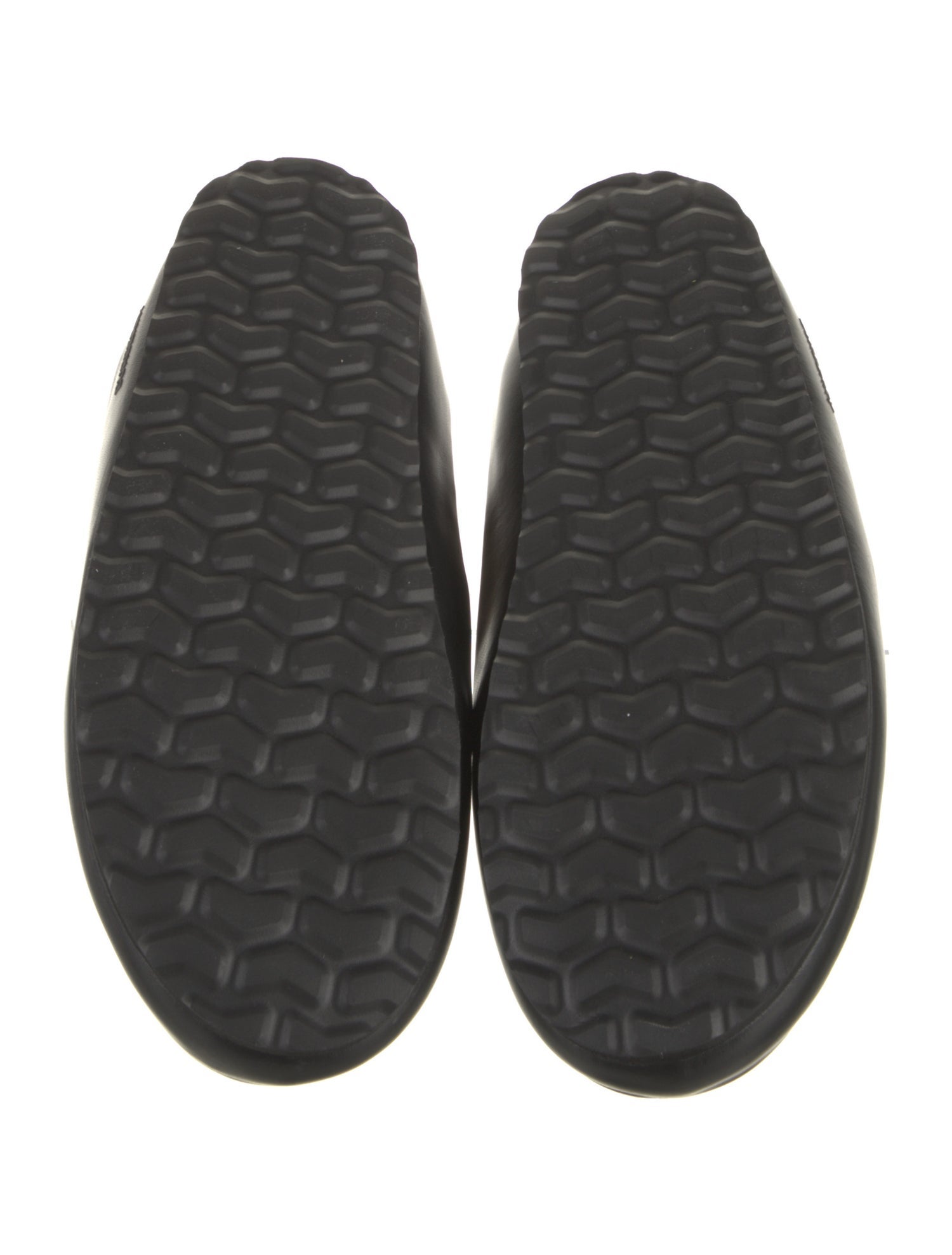 Burberry Nylon Plaid Print Slippers