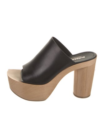 Burberry Leather Slides