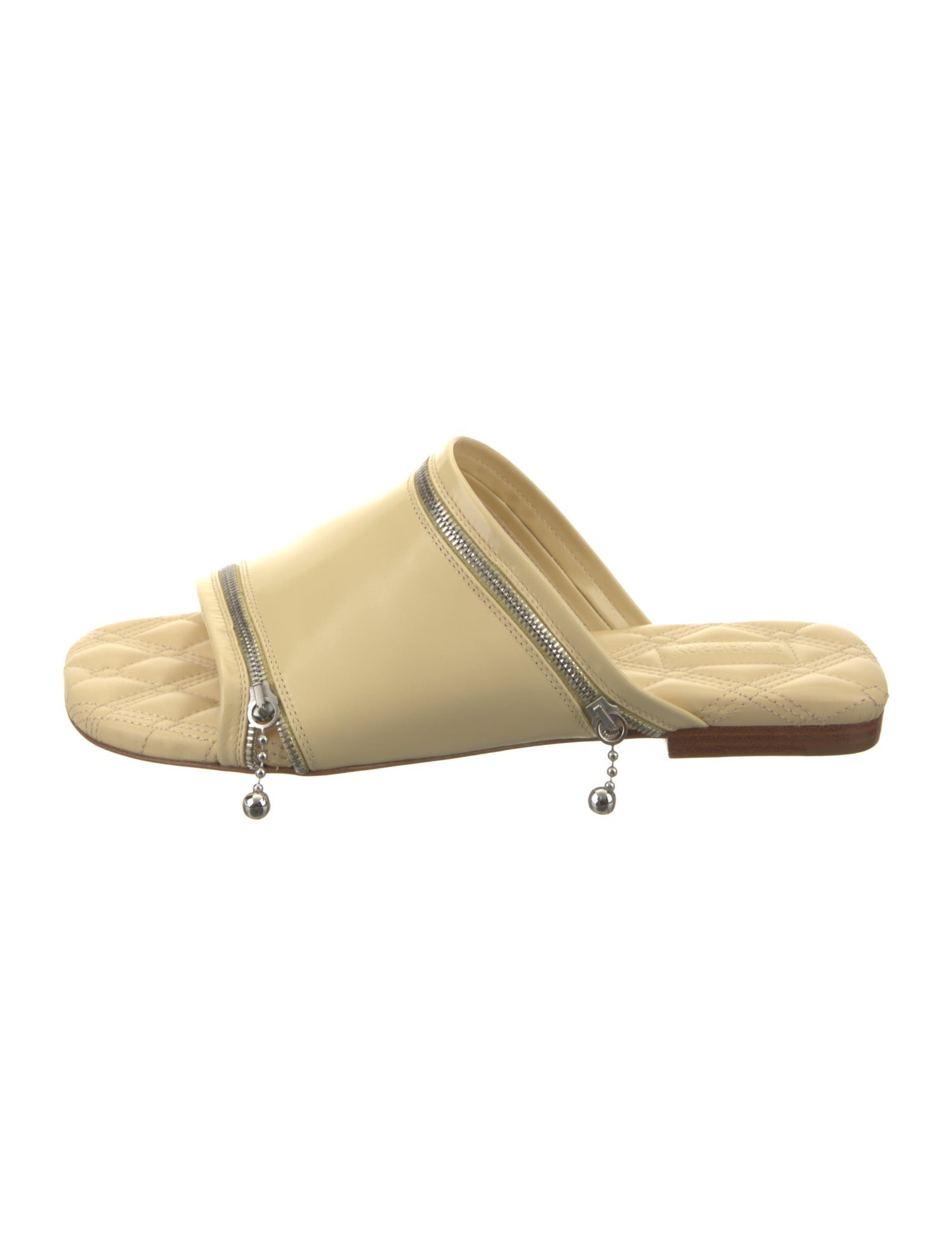 Burberry Leather Slides