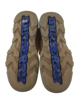 Burberry Suede Lace-Up Boots