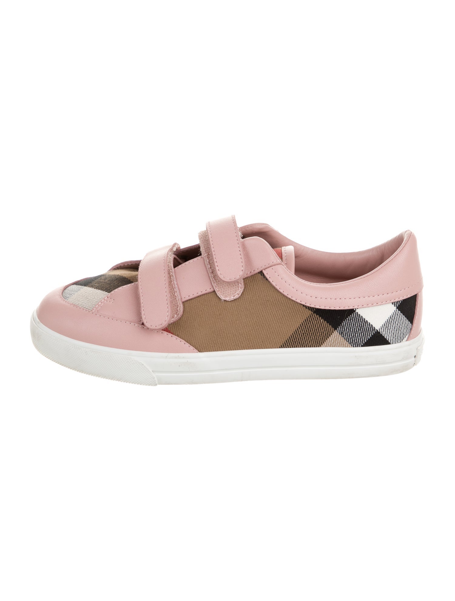 Burberry Girls' Checkprint Low Top Sneakers