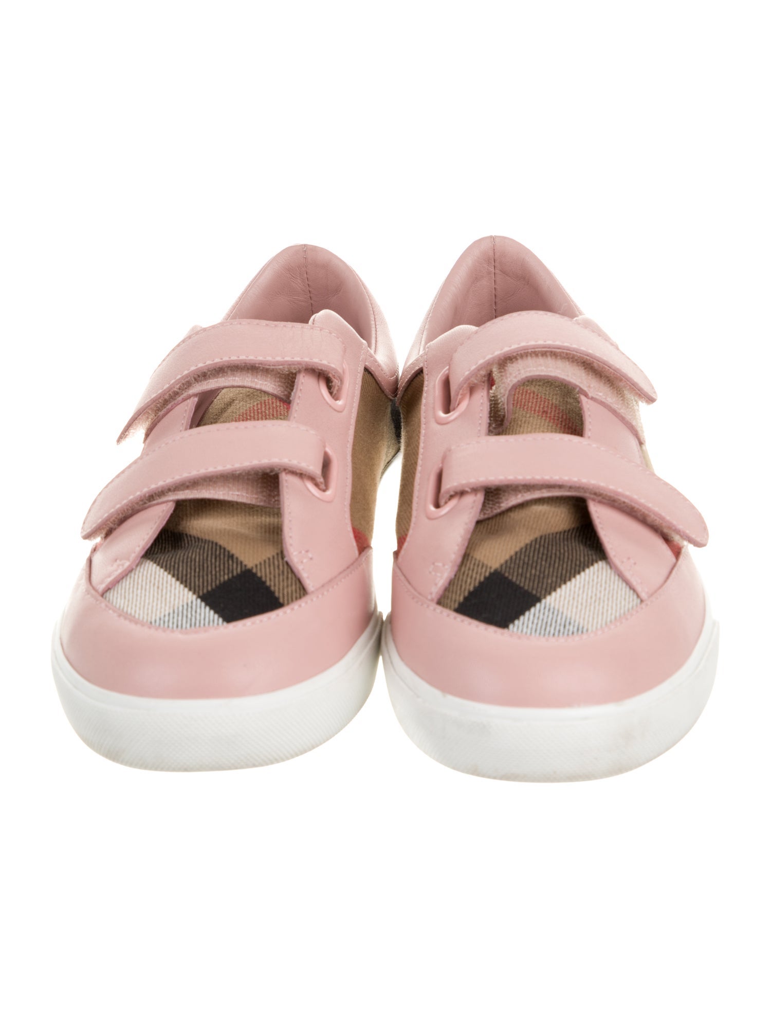 Burberry Girls' Checkprint Low Top Sneakers