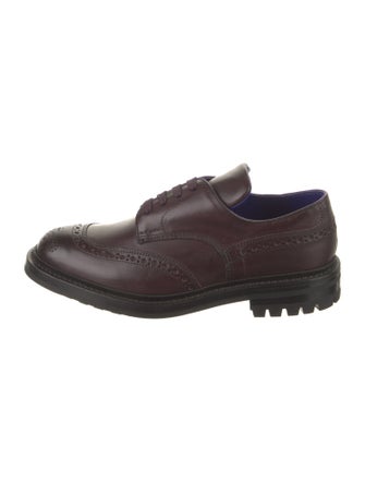 Burberry Leather Lasercut Accents Brogues