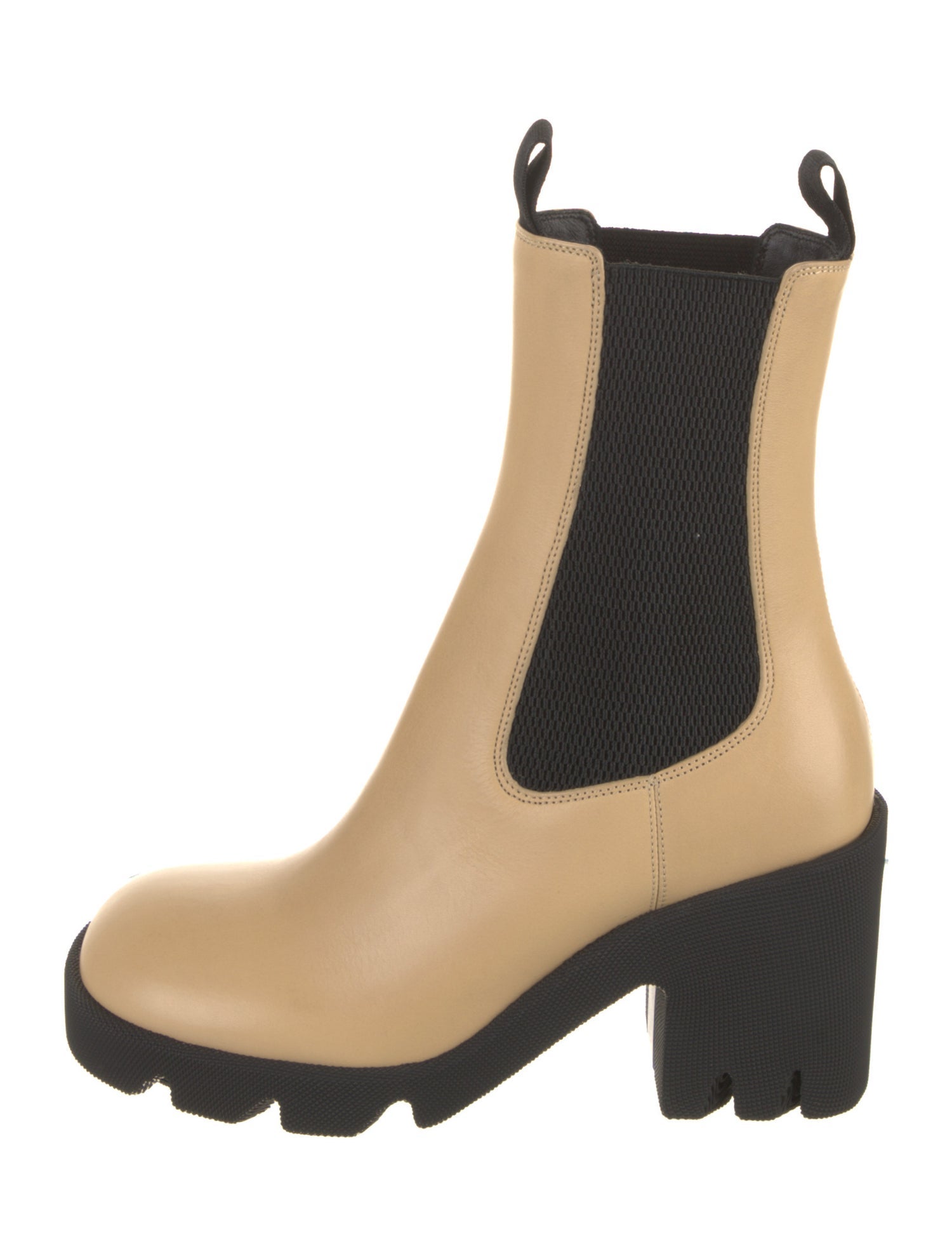 Burberry Leather Chelsea Boots