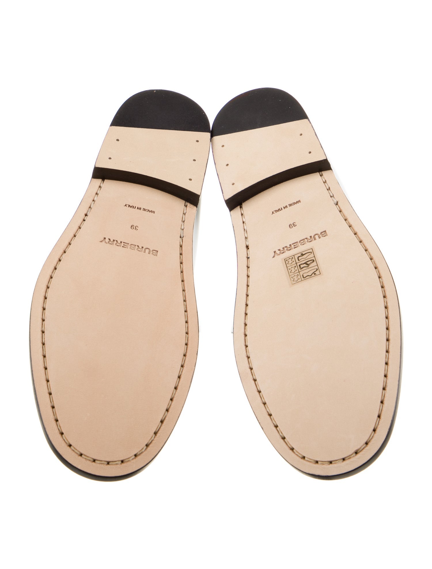 Burberry Leather Loafers