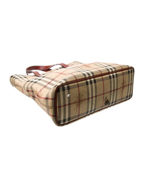 Burberry Haymarket Check Top Handle Bag