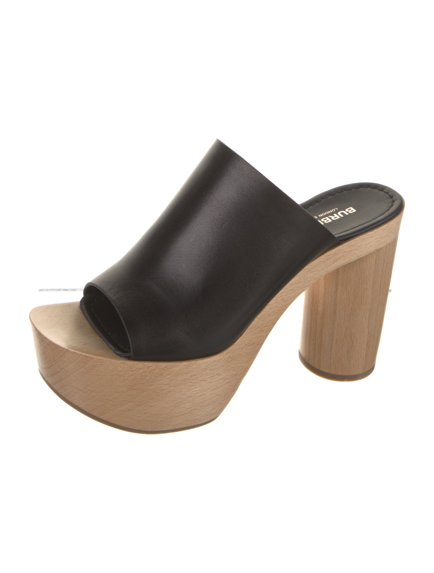 Burberry Leather Slides