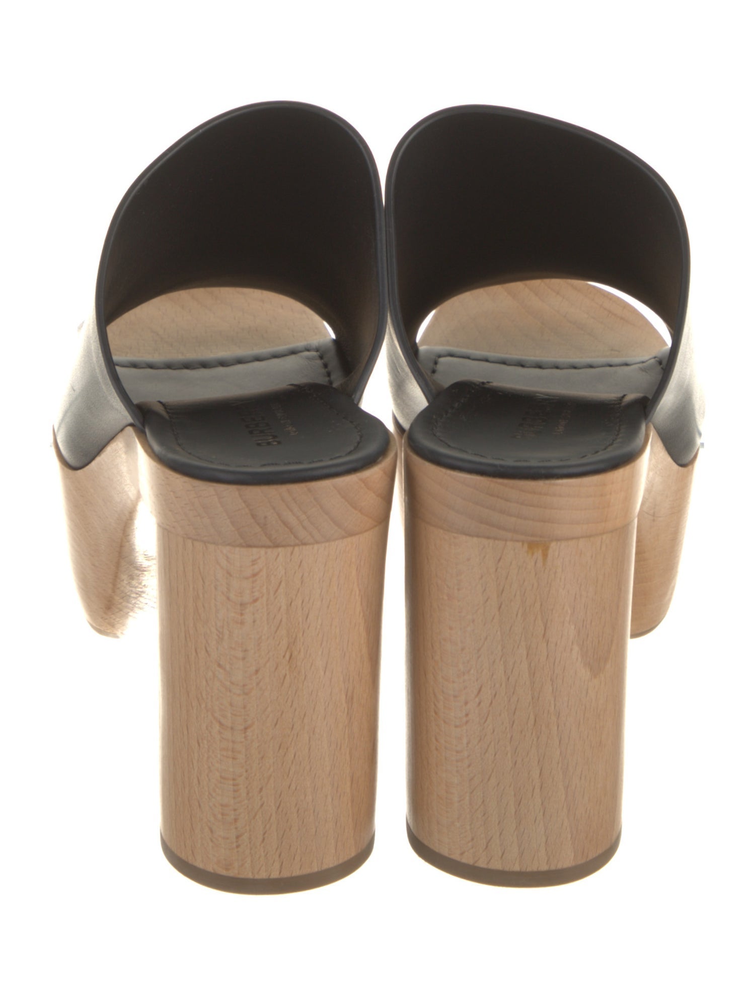 Burberry Leather Slides