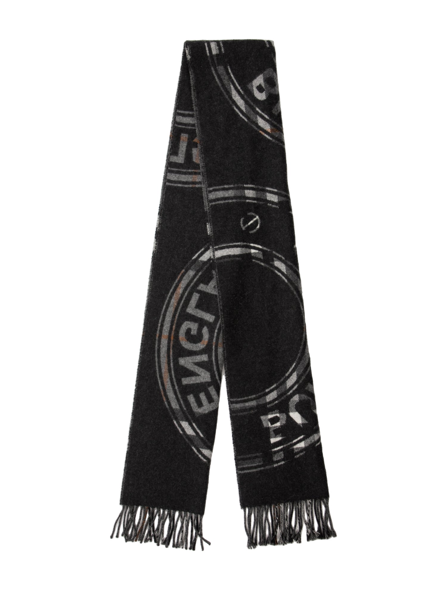 Burberry Wool Printed Scarf