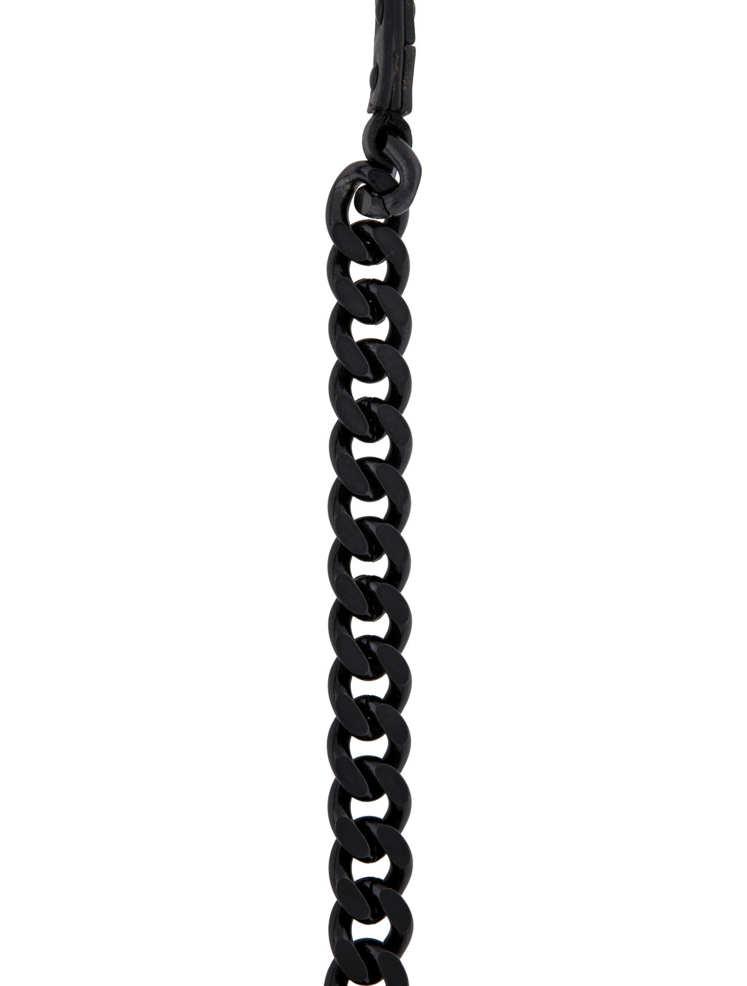 Burberry Leather Chain Necklace