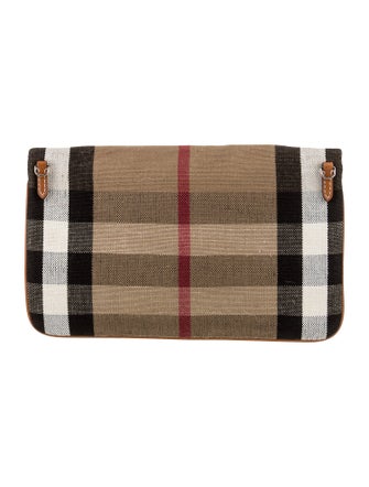 Burberry Canvas Clutch