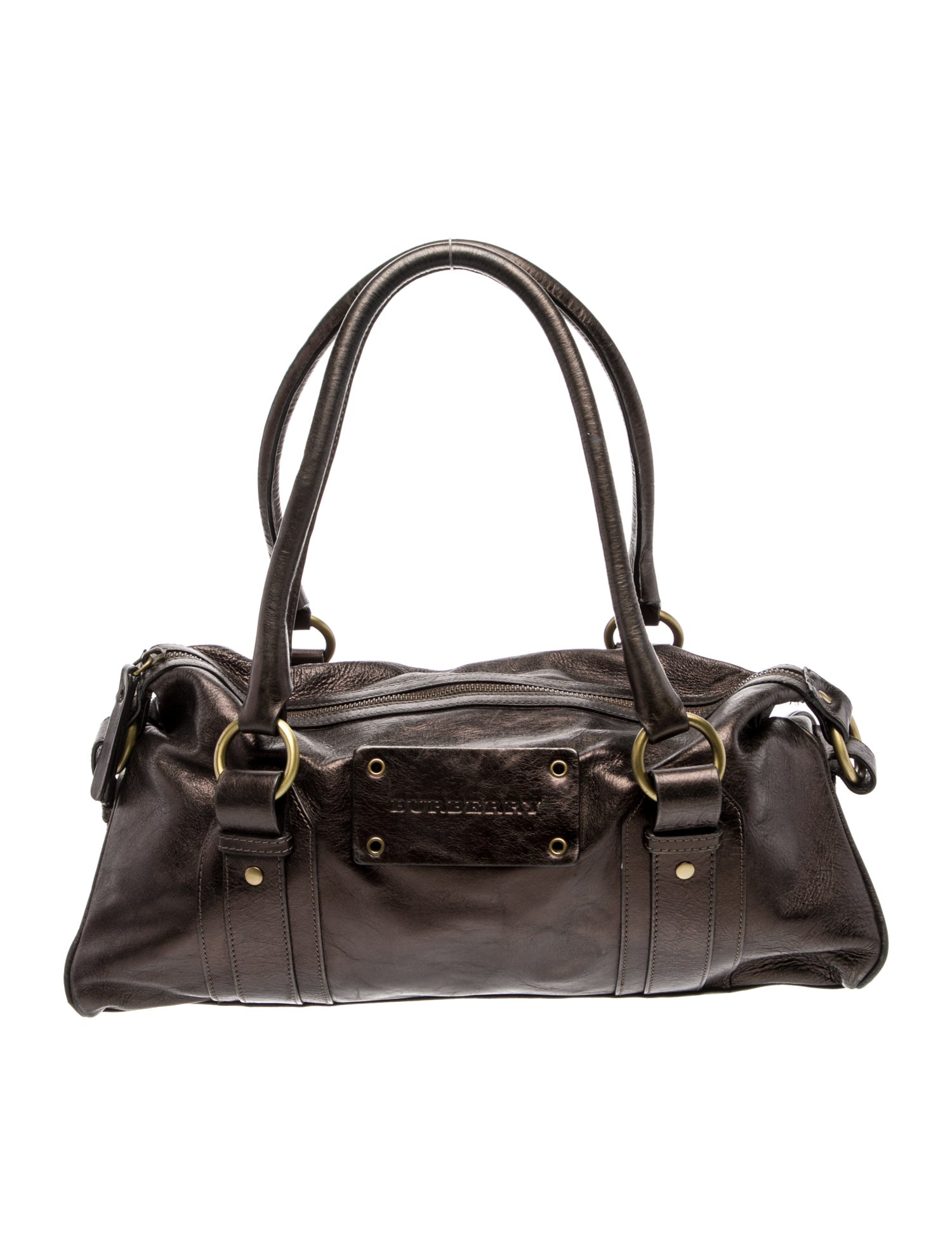 Burberry London Leather Shoulder Bag