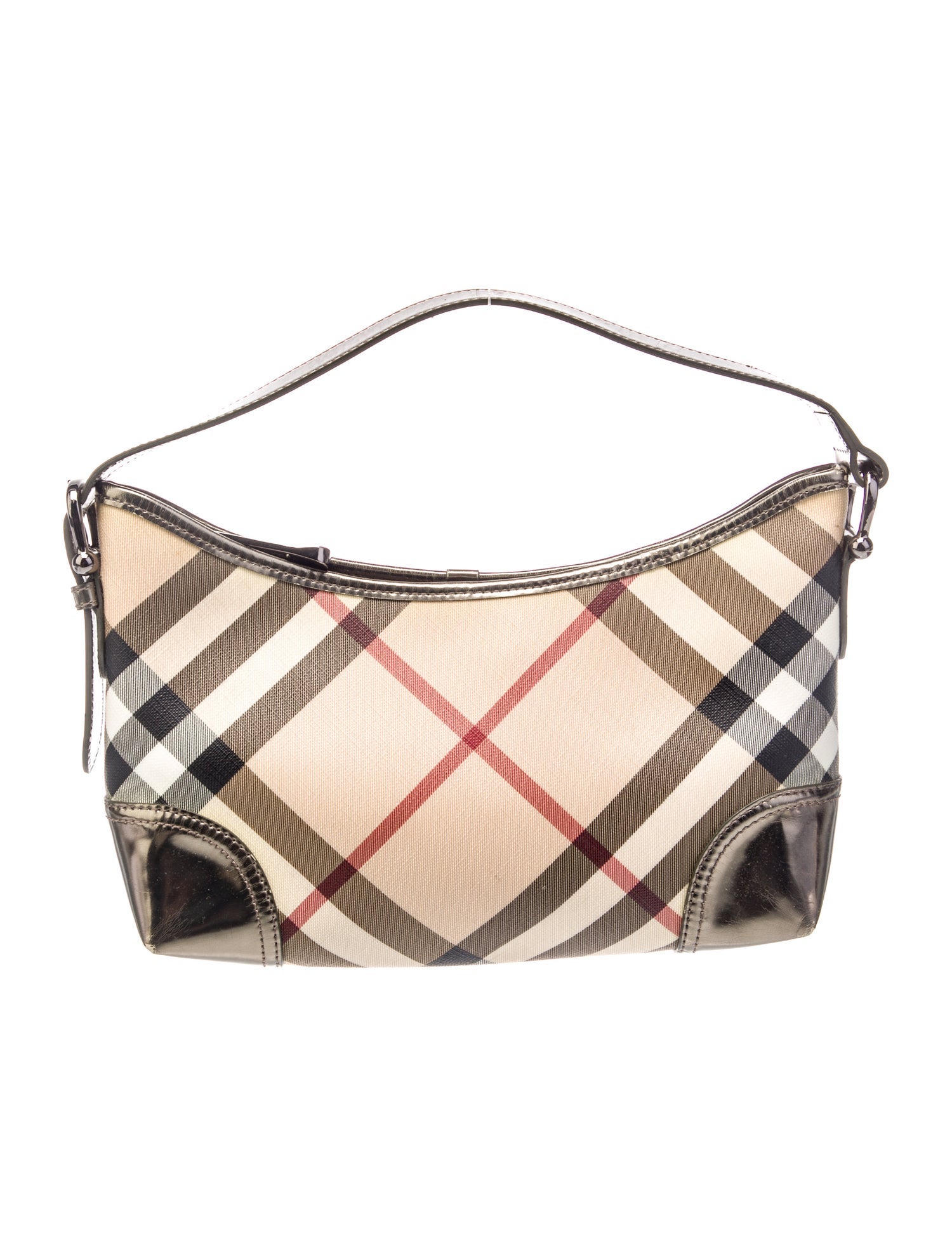 Burberry Nova Check Top Handle Bag