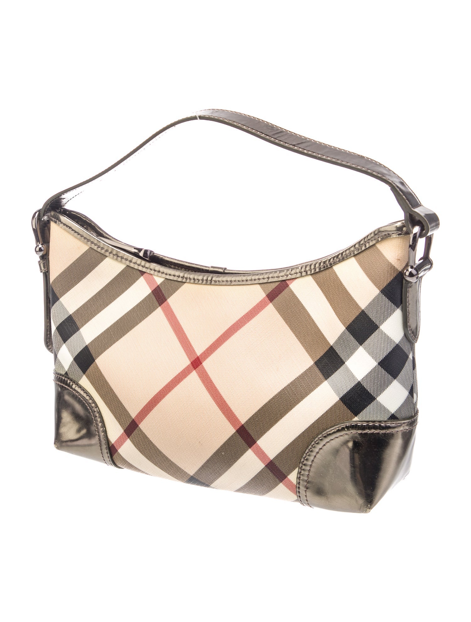Burberry Nova Check Top Handle Bag