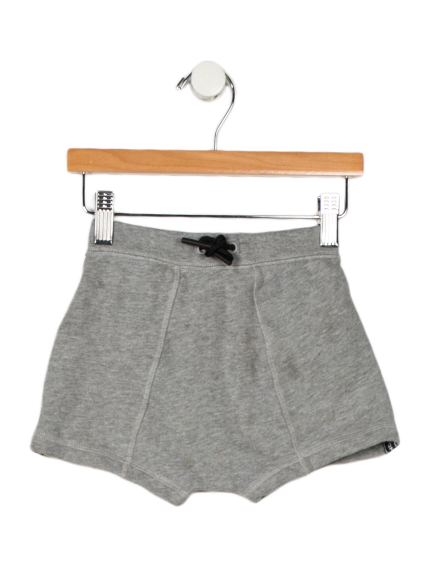 Burberry infant boys grey and black shorts