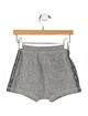 Burberry infant boys grey and black shorts