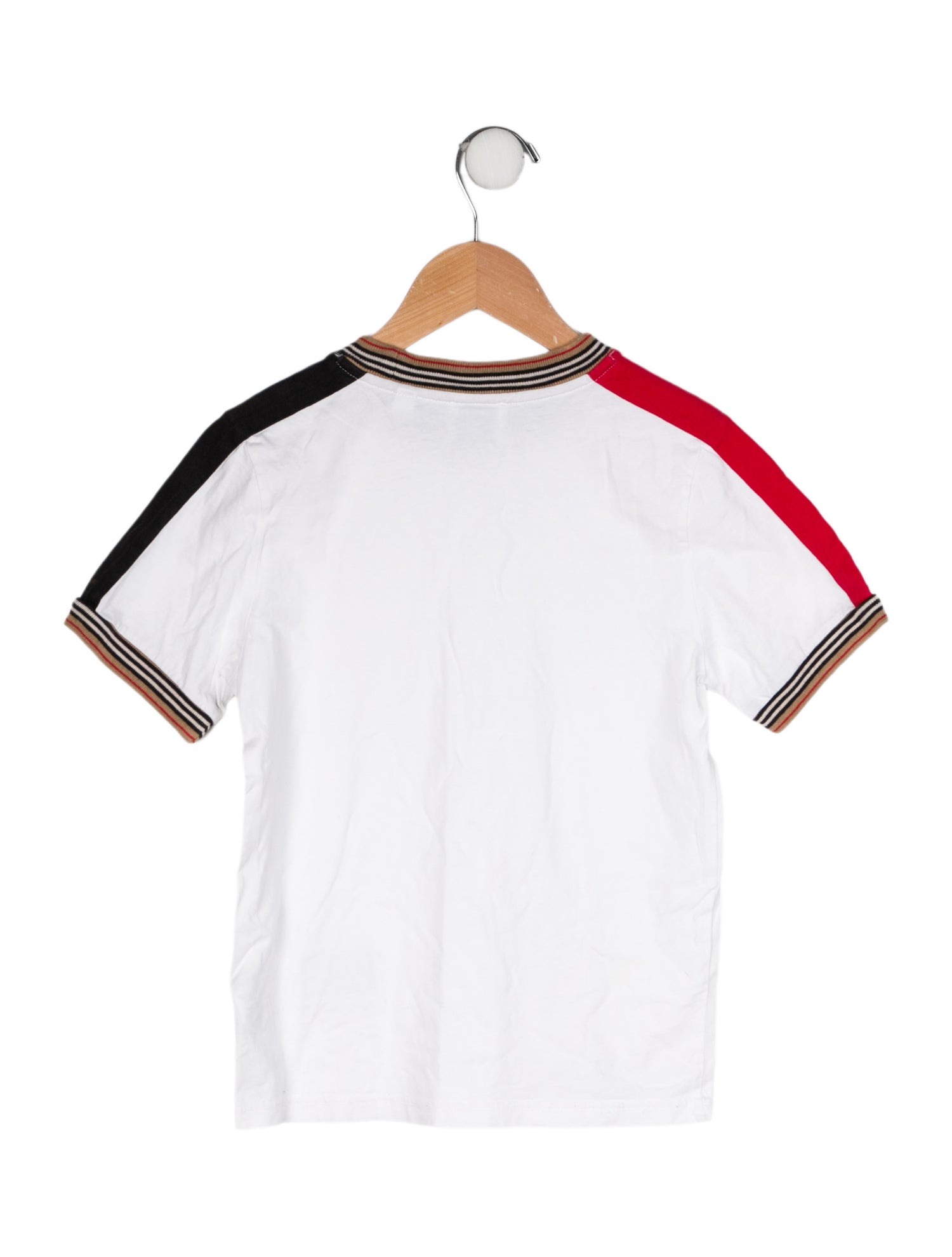 Burberry Solid Check T-Shirt