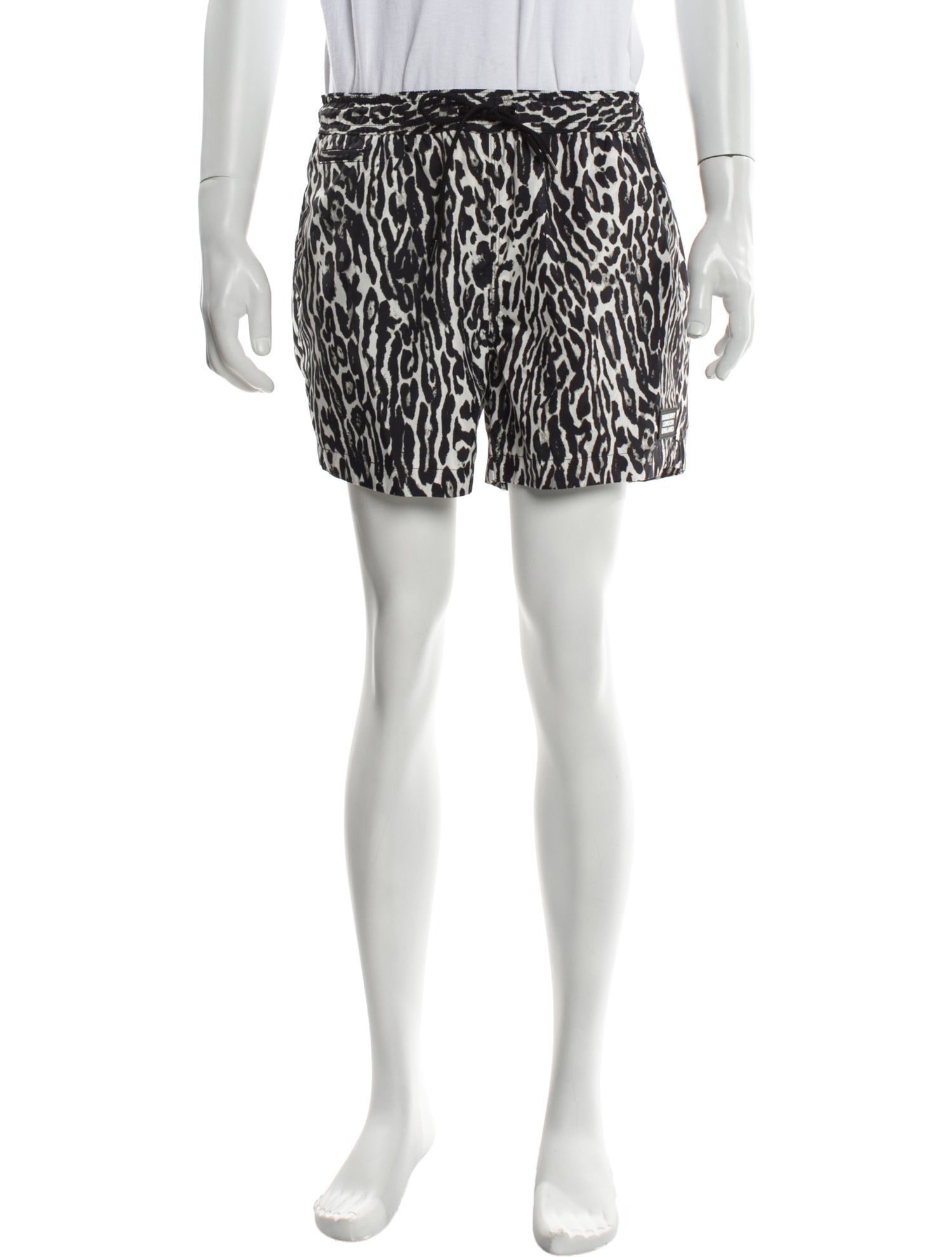 Burberry Animal Print Swim Trunks w/ Tags