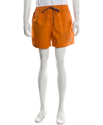 Burberry Nova Check Pattern Swim Trunks