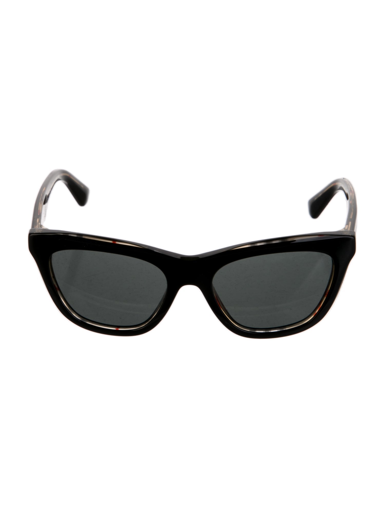 Burberry House Check Pattern Cat-Eye Sunglasses