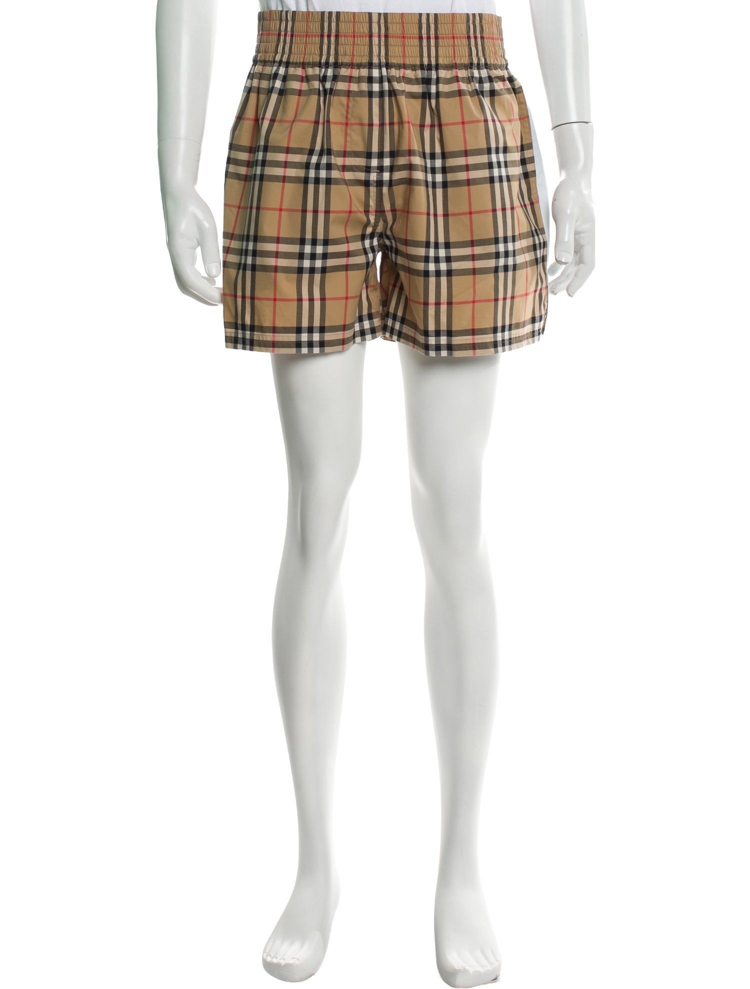 Burberry House Check Pattern Shorts w/ Tags