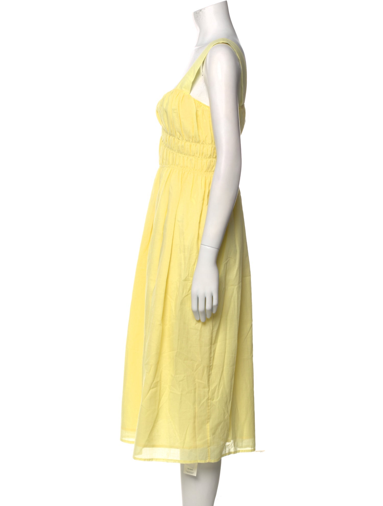 Burberry Square Neckline Midi Length Dress w/ Tags