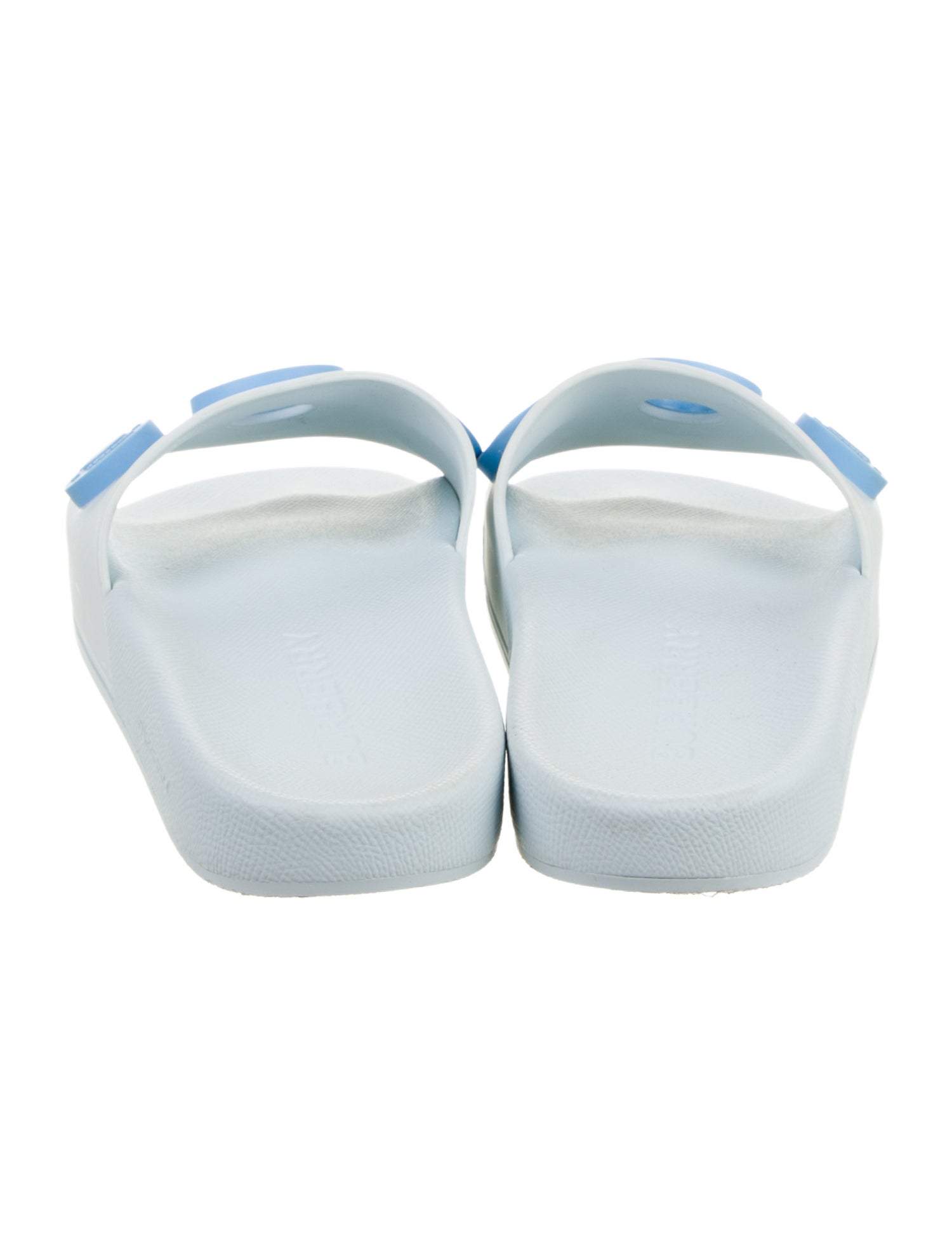 Burberry Rubber Polka Dot Print Slides