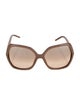 Burberry Oversize Tinted Sunglasses