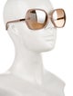 Burberry Oversize Tinted Sunglasses